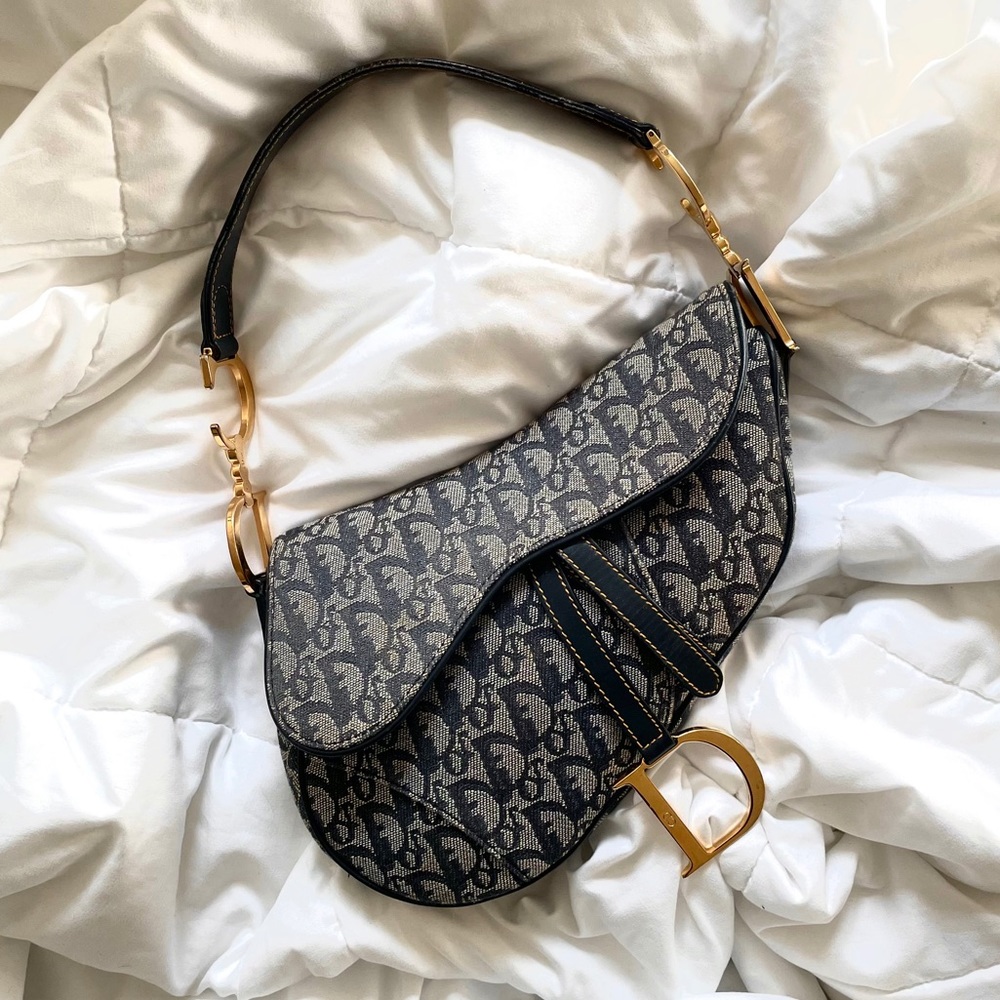 Extremely Rare Dior Trotter Saddle Bag